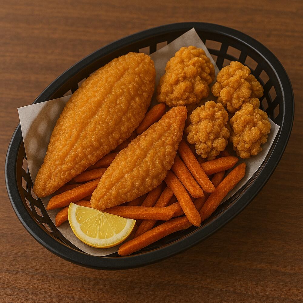 (C1) FRIED TILAPIA (2) & FRIED OYSTER (4)